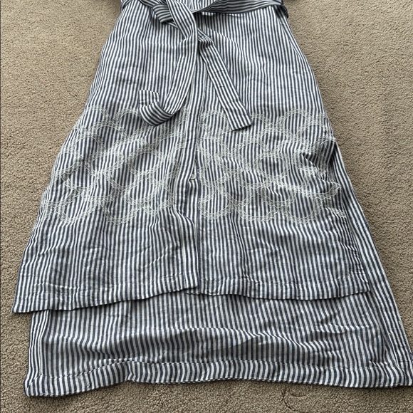 Maeve Anthropologie belted shirt dress. - Picture 8 of 14